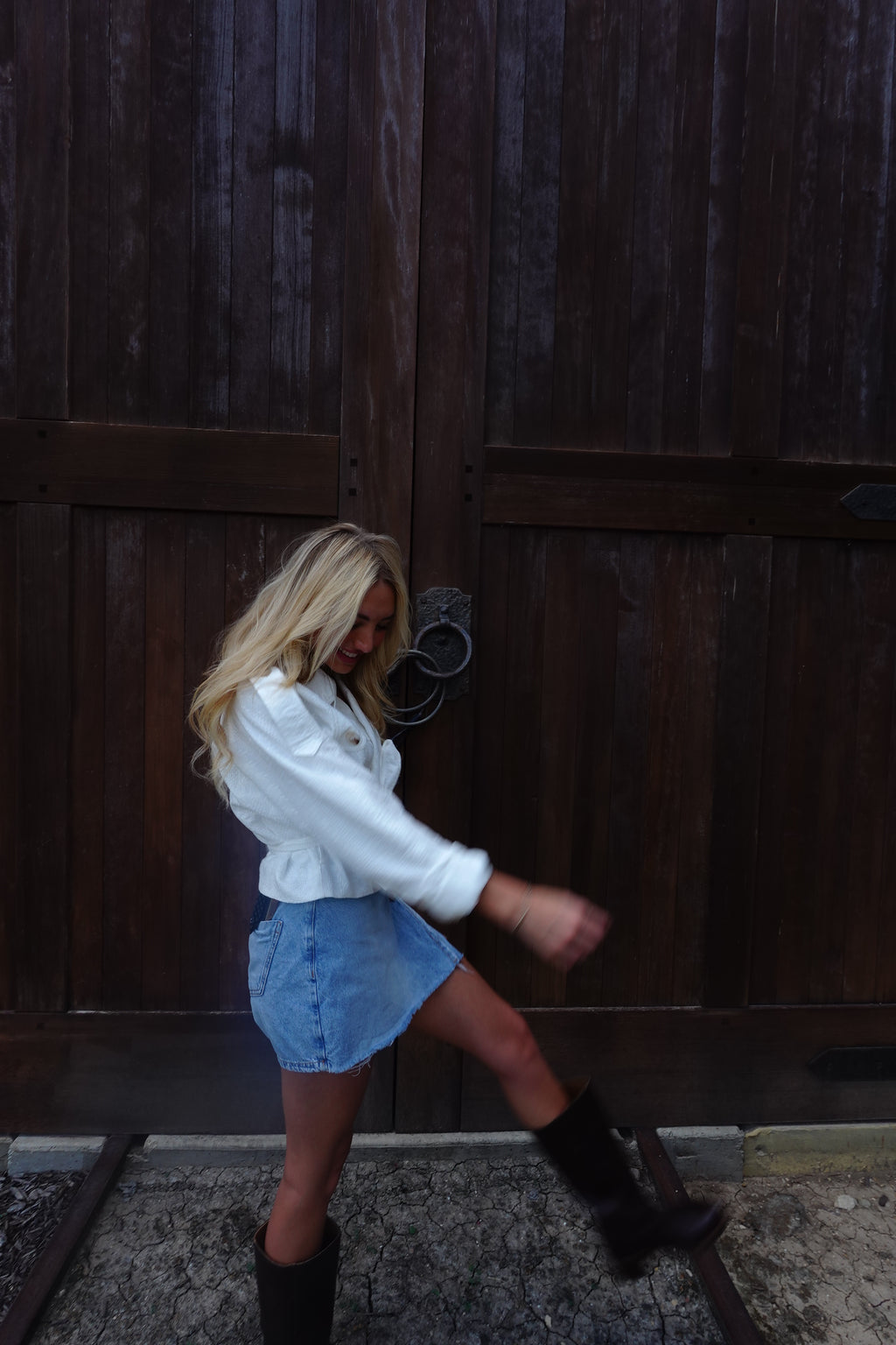 Bendetta Crop Trench Jacket