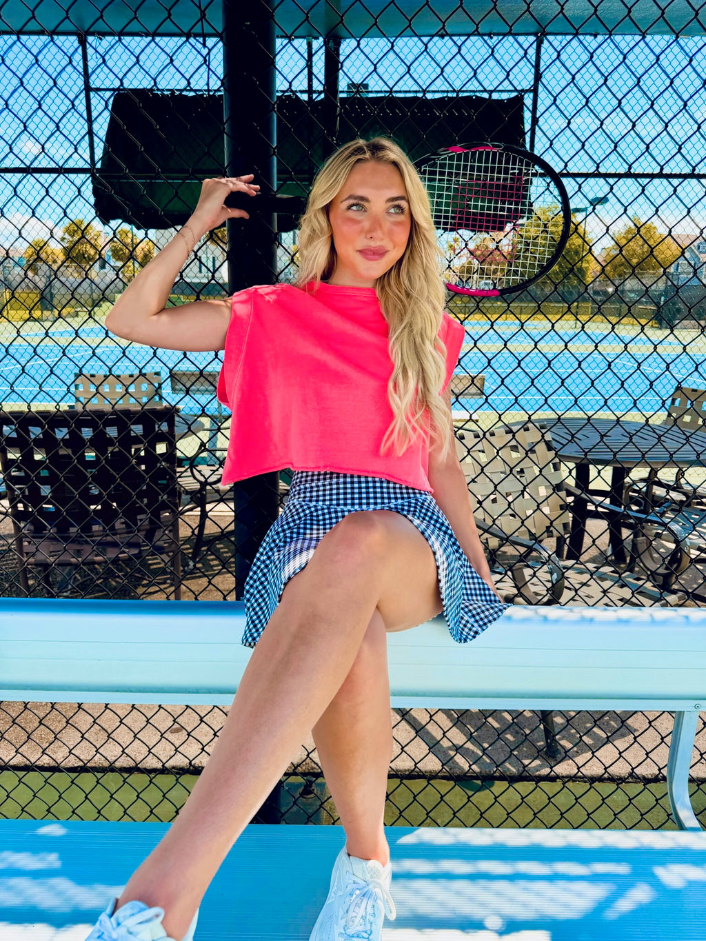 Coral Serve Tee
