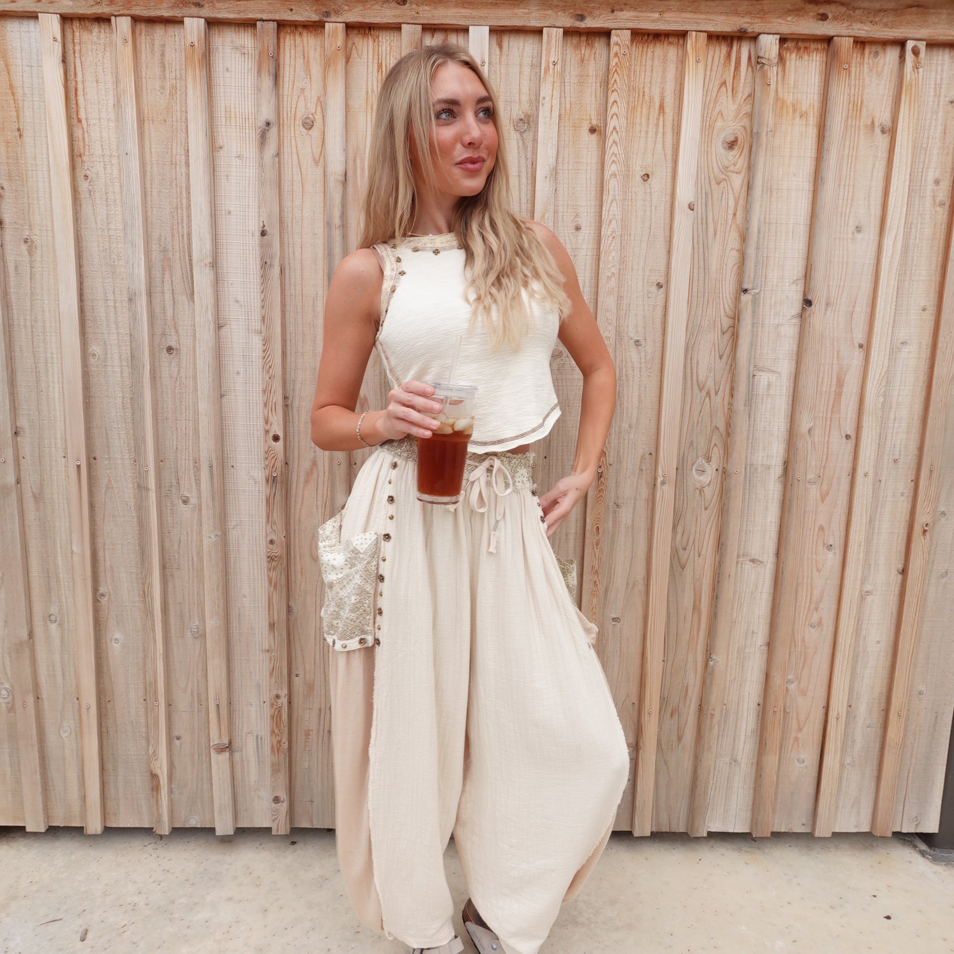 Stud Detail Knit Top