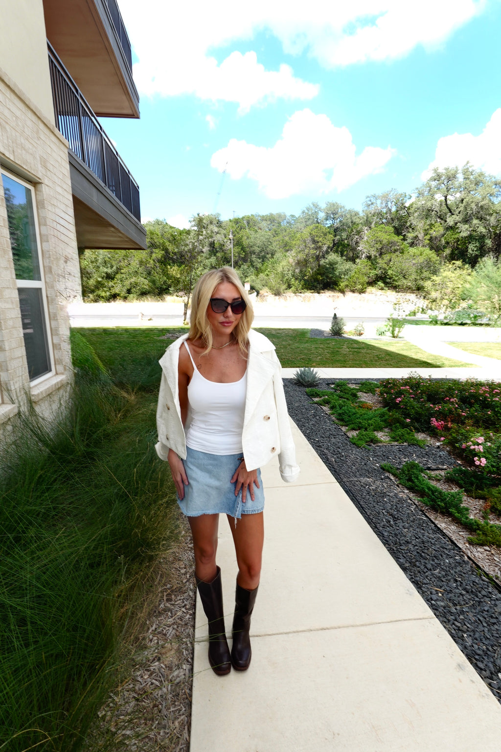 Bendetta Crop Trench Jacket