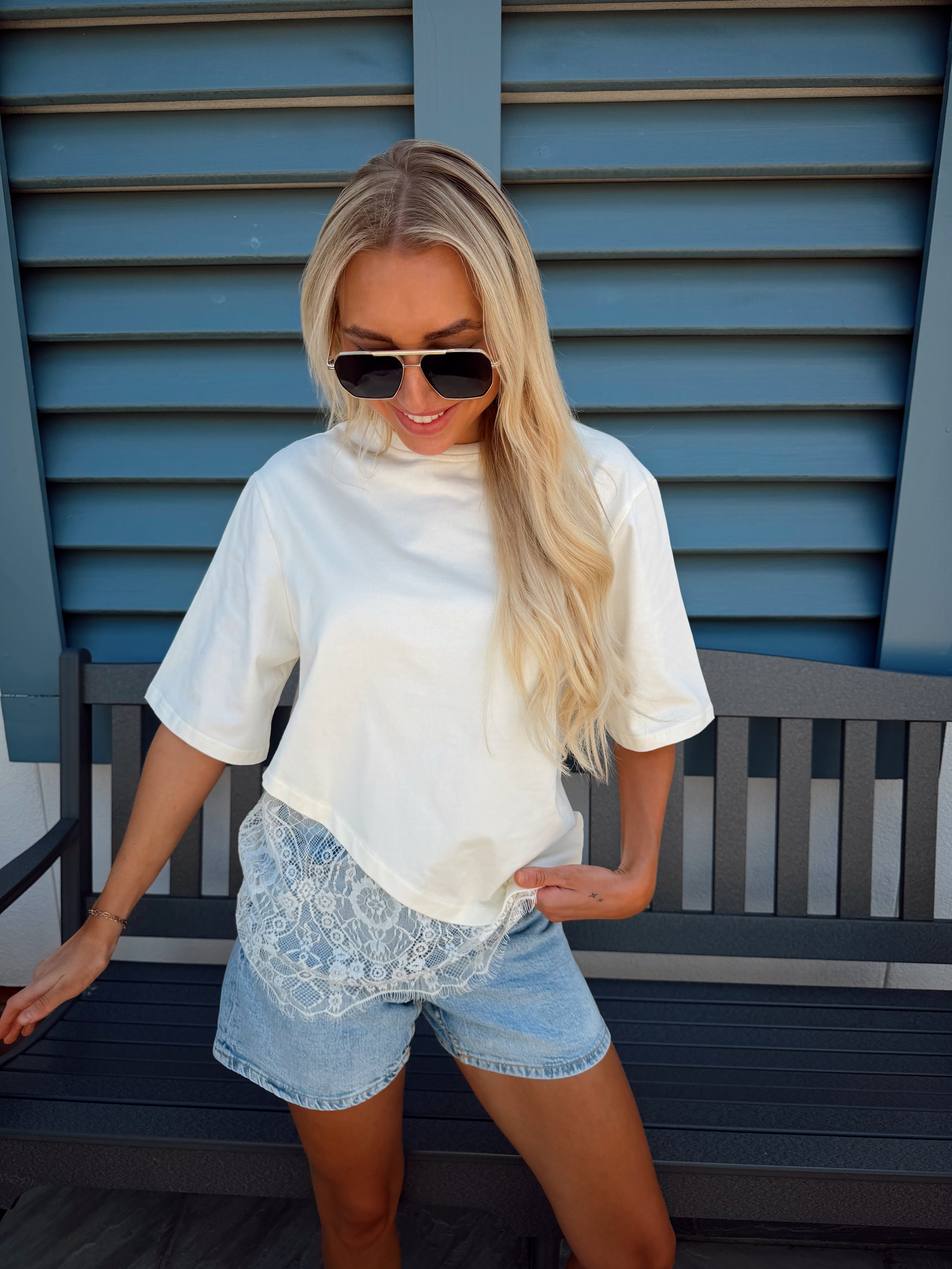 Camila Layered Hem Tee Top