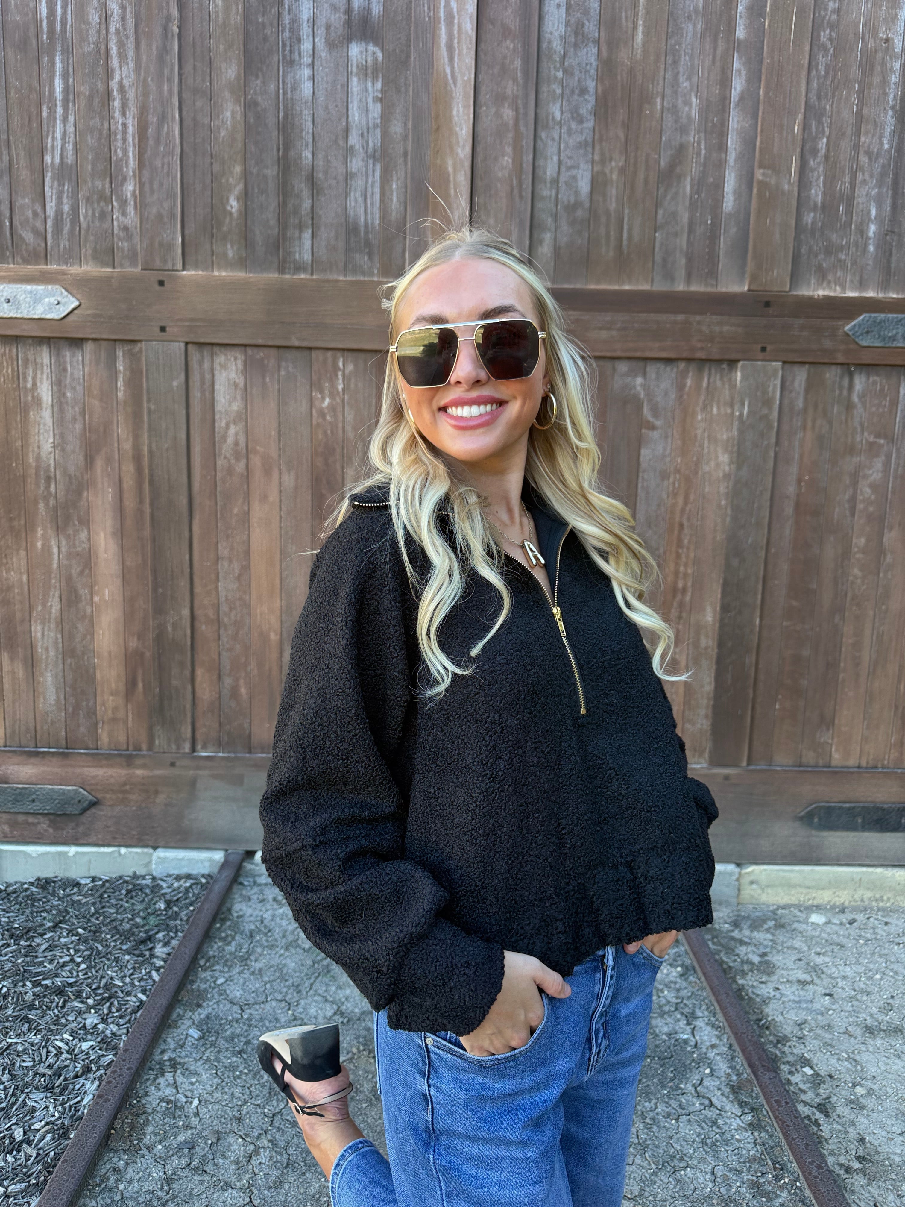 Amy Fleece Quarter Zip