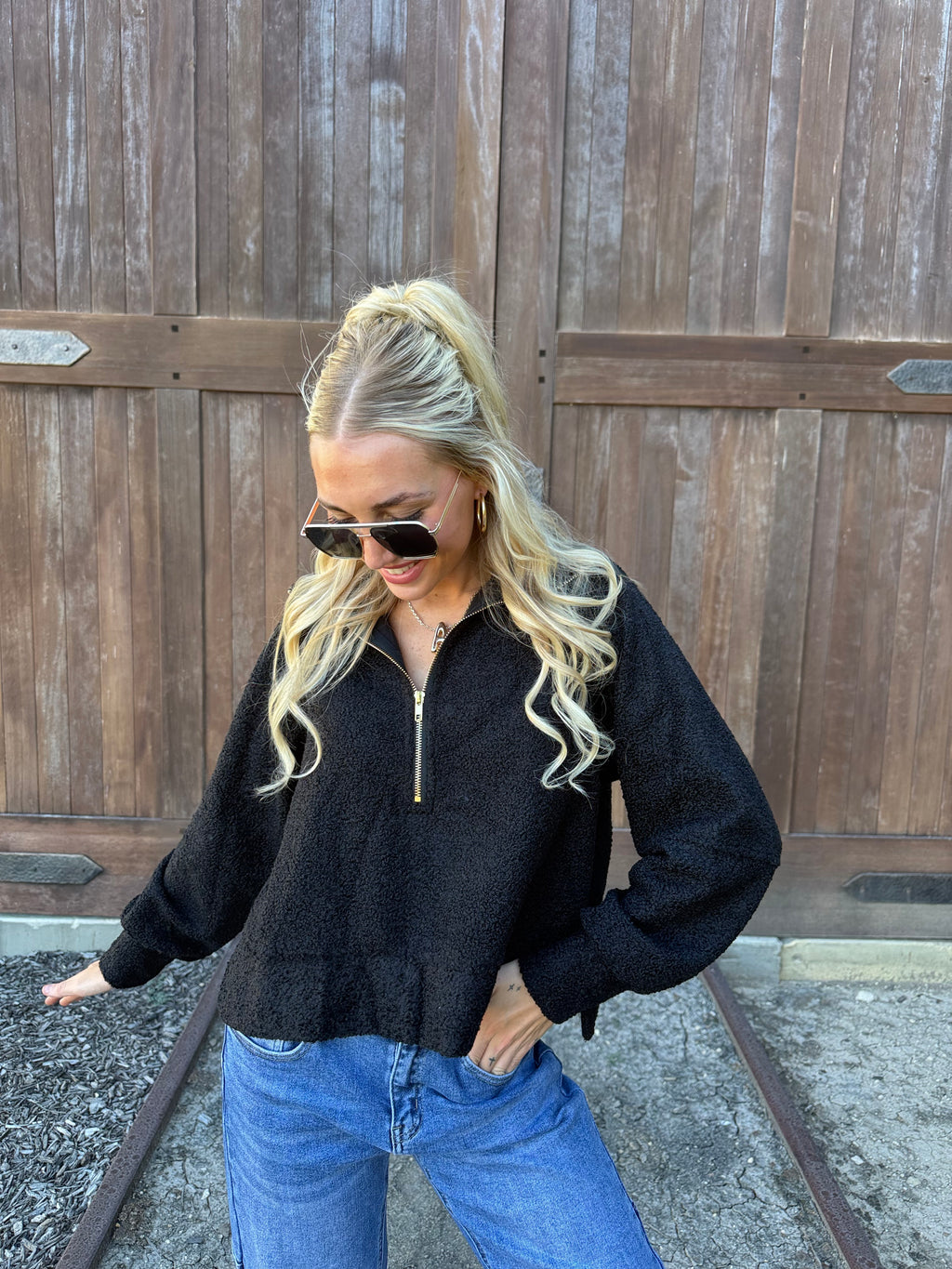 Amy Fleece Quarter Zip