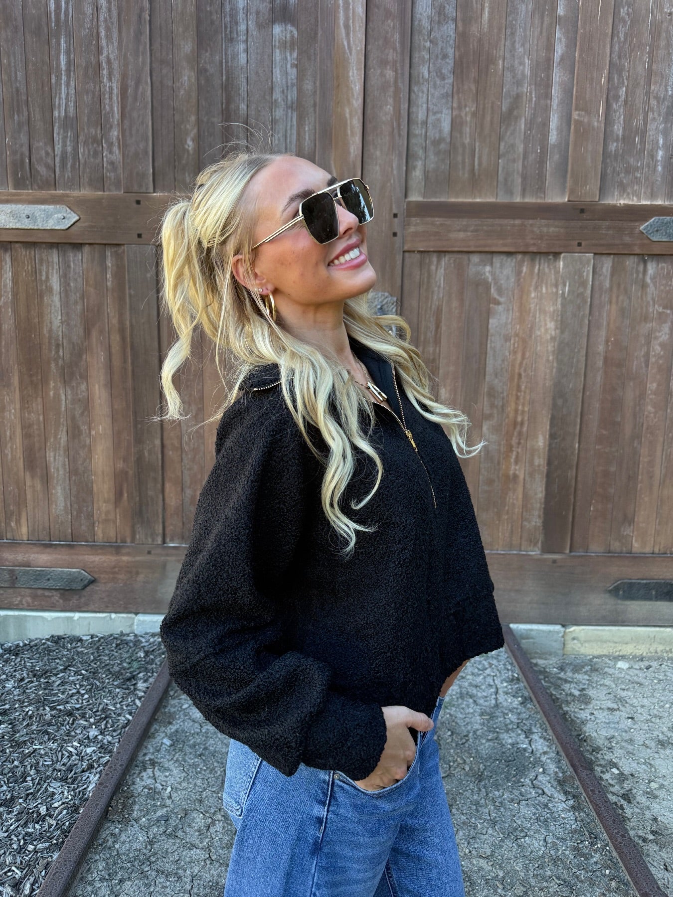 Amy Fleece Quarter Zip