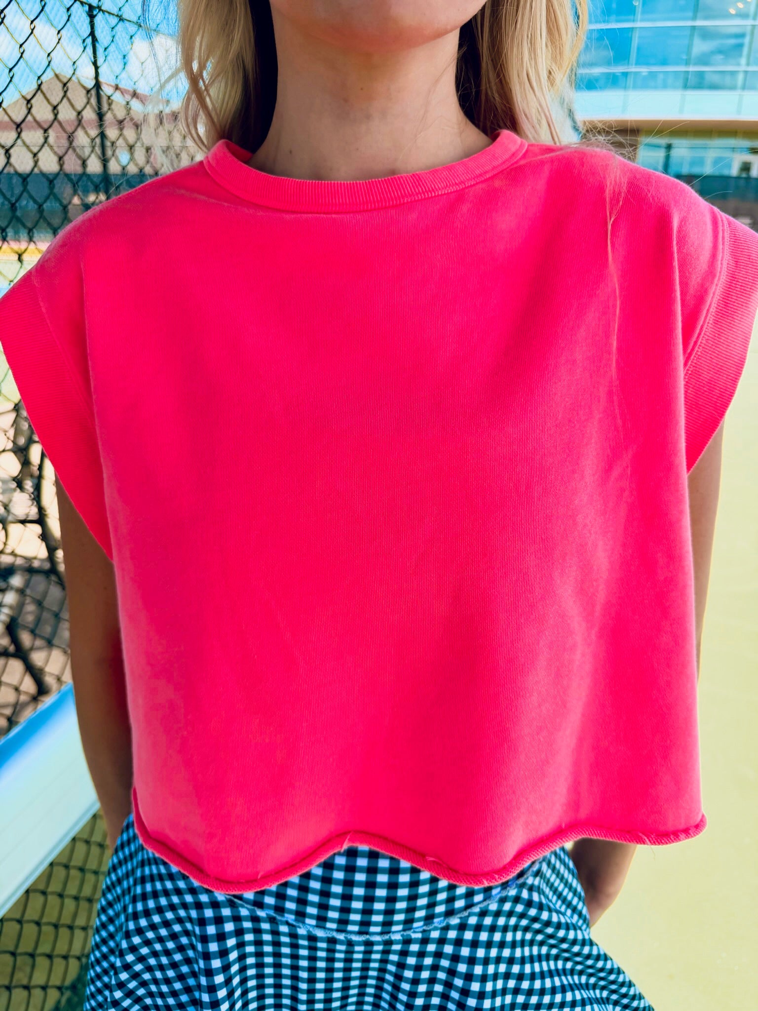 Coral Serve Tee