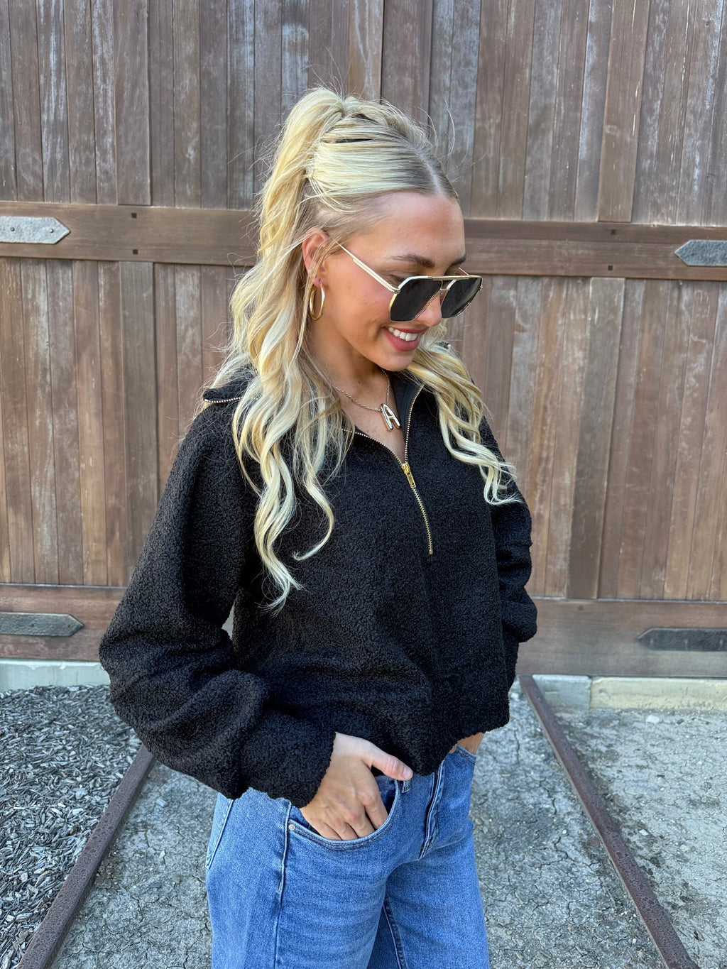 Amy Fleece Quarter Zip